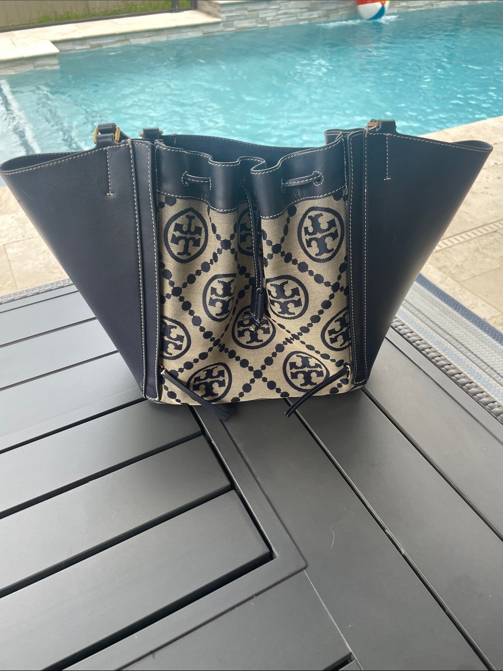 Tory Burch T Monogram Dragonfly Shoulder bag - Picture 5 of 16